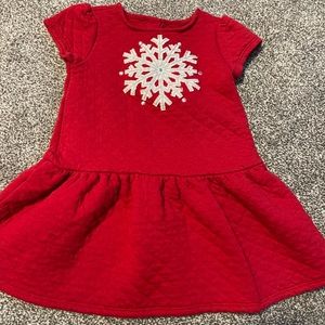 Gymboree girls 3t red winter dress